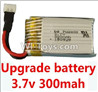 Eachine CG032 Parts-13 Upgrade 3.7v 300mah battery for the DFD F180C F180D Quadcopter(1pcs),Eachine CG032 RC Quadcopter parts,CG032 RC Drone Spare parts Accessories