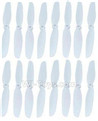Eachine CG035 Spare Parts-01-02 Propellers,Main rotor blades(16pcs),Eachine CG035 RC Quadcopter Drone Spare Parts Accessories,Eachine CG035 Replacement Accessories