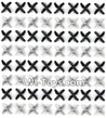 Eachine E010 Spare Parts-08 Propellers,Main rotor blades(64pcs)-Gray,Eachine E010 RC Quadcopter Drone Spare Parts Replacement Accessories