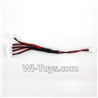 Eachine E010 Spare Parts-20 Upgrade 1-to-5 Plug wire(Small White-to-White Plug),Eachine E010 RC Quadcopter Drone Spare Parts Replacement Accessories