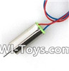 Eachine E010 Spare Parts-29 clockwise rotating Motor with Red and Blue wire(1pcs),Eachine E010 RC Quadcopter Drone Spare Parts Replacement Accessories