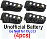 AoSenMa CG033 Battery(4pcs)-Unofficial-Can perfect match the CG033 Drone