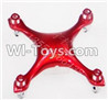 Eachine CG022 Parts-03 Upper and bottom shell cover-Red,Eachine CG022 RC Quadcopter parts,CG022 RC Drone Spare parts Accessories