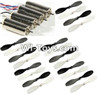 Eachine CG023 Parts-07 Main motor(4pcs) & Propellers(20pcs),Eachine CG023 RC Quadcopter parts,CG023 RC Drone Spare parts Accessories