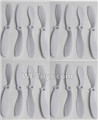 BaYang Toys X16 Parts-03 Propellers,Main rotor blades(16pcs),BaYang X16 RC Quadcopter Drone Spare Parts,BaYang Toys X16 Accessoriess Replacement