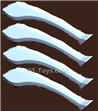 BaYang Toys X16 Parts-06 Landing skid,Tripod(4pcs),BaYang X16 RC Quadcopter Drone Spare Parts,BaYang Toys X16 Accessoriess Replacement
