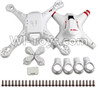 BaYang Toys X16 Parts-34 Upper and Bottom shell cover with motor cover & Body screws(18pcs),BaYang X16 RC Quadcopter Drone Spare Parts,BaYang Toys X16 Accessoriess Replacement