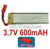 3.7V Battery-3.7v 600mah 15C Battery with Red JST Plug-751862,721860-Version 2,Size:460X18X7.2mm,Weight:16.7g 3.7V Battery-3.7v 600mah 15C Battery with Red JST Plug-751862,721860-Version 2,Size:460X18X7.2mm,Weight:16.7g