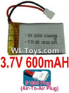 3.7V Battery-3.7V 600mah Battery with 51005 Air-to-air Plug-802540,Size:44X25X8mm,Weight:15.9g 3.7V Battery-3.7V 600mah Battery with 51005 Air-to-air Plug-802540,Size:44X25X8mm,Weight:15.9g