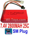 7.4V Battery-7.4V 2800mah 25C Lipo Battery with 2P SM Plug-953462,Size:80X34X19mm,Weight:93g,Be suit for RC Quadcopter,Helicopter,Car,Boat,etc. 7.4V Battery-7.4V 2800mah 25C Lipo Battery with 2P SM Plug-953462,Size:80X34X19mm,Weight:93g,Be suit for RC Quadcopter,Helicopter,Car,Boat,etc.
