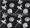 BoMing M50 Spare Parts-11-02 Main gear with shaft(16pcs)Bo Ming BoMing M50 RC Quadcopter Drone Spare Parts Replacement Accessories M50