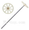 BoRong 6801 RC Helicopter parts, BR6801-parts-06 Upper main gear with hollow pipe & Lower main gear