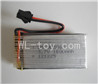 BoRong 6806 RC Helicopter model BR6806-parts-07 Upgrade 3.7v 1800MAH Battery with SM plug