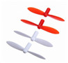 Cheerson CX-10 parts-27 CX-10-Upgrade-Blades(2x Red & 2x White),,Cheerson CX-10 RC Drone Quadcopter Spare parts,CX-10 Mini Quadcopter Aircraft accessories