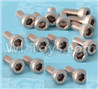 Cheerson CX-22 Parts-03-02 Shell cover Screws(16pcs),Cheerson CX-22 RC Drone Quadcopter Spare parts,5.8G real-time image transmission aerial aircraft accessories