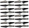 Cheerson CX-22 Parts-05-03 Propellers,Main rotor blades(16pcs-8X CW,8X CCW)-Black,Cheerson CX-22 RC Drone Quadcopter Spare parts,5.8G real-time image transmission aerial aircraft accessories