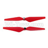 Cheerson CX-22 Parts-06-01 Upgrade Propellers,Main rotor blades(2pcs-1X CW,1X CCW)-Red,Cheerson CX-22 RC Drone Quadcopter Spare parts,5.8G real-time image transmission aerial aircraft accessories