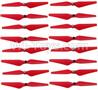 Cheerson CX-22 Parts-06-03 Upgrade Propellers,Main rotor blades(16pcs-8X CW,8X CCW)-Red,Cheerson CX-22 RC Drone Quadcopter Spare parts,5.8G real-time image transmission aerial aircraft accessories