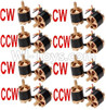 Cheerson CX-22 Parts-09-04 clockwise Rotating Brushless Motor(CW)-8pcs & Counterclockwise Reversing-Rotating Brushless Motor(CCW)-8pcs,Cheerson CX-22 RC Drone Quadcopter Spare parts,5.8G real-time image transmission aerial aircraft accessories
