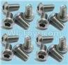 Cheerson CX-22 Parts-09-08 Brushless motor screws(16pcs),Cheerson CX-22 RC Drone Quadcopter Spare parts,5.8G real-time image transmission aerial aircraft accessories