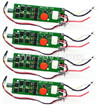 Cheerson CX-22 Parts-18-02 ESC Board,Brushless motor governor(2pcs Red light,2pcs Green light ),Cheerson CX-22 RC Drone Quadcopter Spare parts,5.8G real-time image transmission aerial aircraft accessories