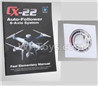 Cheerson CX-22 Parts-21 English Manual with CD,Cheerson CX-22 RC Drone Quadcopter Spare parts,5.8G real-time image transmission aerial aircraft accessories
