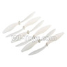 Cheerson CX-33 CX-33C Parts-02-01 Propellers,Main rotor blades(6pcs),Cheerson CX-33 CX-33C RC Drone Quadcopter Spare parts,5.8G real-time image transmission aerial aircraft accessories