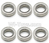 Cheerson CX-33 CX-33C Parts-10-02 Bearing(6pcs),Cheerson CX-33 CX-33C RC Drone Quadcopter Spare parts,5.8G real-time image transmission aerial aircraft accessories