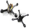 Cheerson CX-35 Parts-01 Upper and bottom shell cover-(Black & Yellow) For Cheerson CX-35 RC Drone Quadcopter Spare parts,5.8G real-time image transmission aerial aircraft accessories