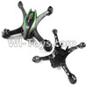 Cheerson CX-35 Parts-02 Upper and bottom shell cover-(Green & Yellow) For Cheerson CX-35 RC Drone Quadcopter Spare parts,5.8G real-time image transmission aerial aircraft accessories