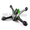Cheerson CX-35 Parts-03 Upper shell cover-(Green & Yellow) For Cheerson CX-35 RC Drone Quadcopter Spare parts,5.8G real-time image transmission aerial aircraft accessories