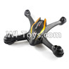 Cheerson CX-35 Parts-04 Upper shell cover-(Black & Yellow) For Cheerson CX-35 RC Drone Quadcopter Spare parts,5.8G real-time image transmission aerial aircraft accessories
