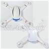 Holy Stone F181 RC Quadcopter Parts-06 Upper Shell cover & Bottom cover shell,Lower cover shell-White,Holy Stone F181 RC Quadcopter Drone Spare Parts Replacement Accessories