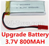 Holy Stone F181 RC Quadcopter Parts-12 Upgrade 3.7v 800mah Battery,Holy Stone F181 RC Quadcopter Drone Spare Parts Replacement Accessories