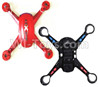 Holy Stone F181 Parts-36 Upper Shell cover-Red & Bottom cover shell,Lower cover shell-Black,Holy Stone F181 RC Quadcopter Drone Spare Parts Replacement Accessories