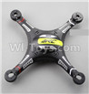 DFD F183 Parts-26 Upper and bottom shell cover,Canopy-Black For DFD F183 F183C Quadcopter parts,rc Drone parts