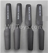 DFD F183 Parts-28 Propellers,Main rotor blades(4pcs)-Black For DFD F183 F183C Quadcopter parts,rc Drone parts