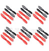 Holy Stone F180 F180C F180W Parts-09 Propellers,Main rotor blades(24pcs-12x Black & 12X Red),Holy Stone F180 F180C F180W RC Quadcopter parts,F180 RC Drone Spare parts Accessories