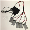 Holy Stone F180 F180C F180W Parts-25 USB Charger wire & Upgrade 1-to-5 Conversion wire & USB-to-Socket Conversion plug((Not include the 5 battery),Holy Stone F180 F180C F180W RC Quadcopter parts,F180 RC Drone Spare parts Accessories