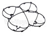 Holy Stone F180 F180C F180W Parts-32 Outer protect frame-Black,Holy Stone F180 F180C F180W RC Quadcopter parts,F180 RC Drone Spare parts Accessories