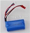 Double Horse 7011 RC boat parts ,Shuang Ma dh 7011 parts-11 Official 7.4v 650mah battery