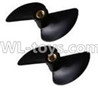 Double horse 7012 RC boat ShuangMa 7012 parts-09 Rotor blade(2pcs)