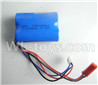 Double horse 7012 RC boat ShuangMa 7012 parts-11 Official 18500 7.4v 1100mah battery