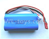 Double horse 7012 RC boat ShuangMa 7012 parts-13 Upgrade 7.4v 2200mah battery-Run more time