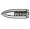 Double Horse 7013 rc boat parts ShuangMa dh7013 parts-02 Bottom boat shell cover