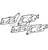 Double Horse 9130 RC helicopter ShuangMa 9130 Parts-20 Main metal frame(Total 4pcs)