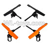 Double horse 9135 RC helicopter Shuang Ma 9135 Parts-24 Whole leg unit(Total 4pcs)