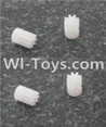 BOLON K-891 parts-11 The samll gear for the main motor(4pcs),BOLON TOYS K-891 RC Quadcopter Drone Spare Parts Accessories,BOLON K891 RC Drone Replacement parts