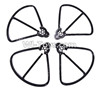 BOLON K-896 Parts-13 Outer protect frame(4pcs)-Black,BOLON K-896 RC Quadcopter Drone Spare Parts Accessories,BOLON TOYS K896 Replacement Parts