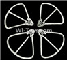 BOLON K-896 Parts-14 Outer protect frame(4pcs)-White,BOLON K-896 RC Quadcopter Drone Spare Parts Accessories,BOLON TOYS K896 Replacement Parts